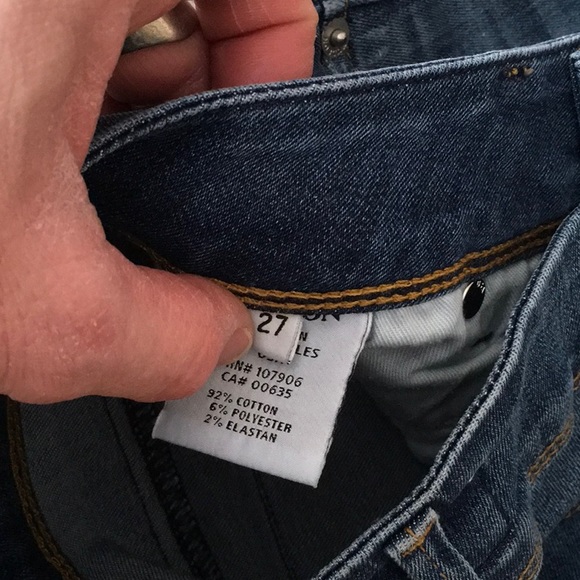 Like NEW, Professionally Tailored Hudson, Collin Flap Skinny Jean. 27 - Picture 4 of 9